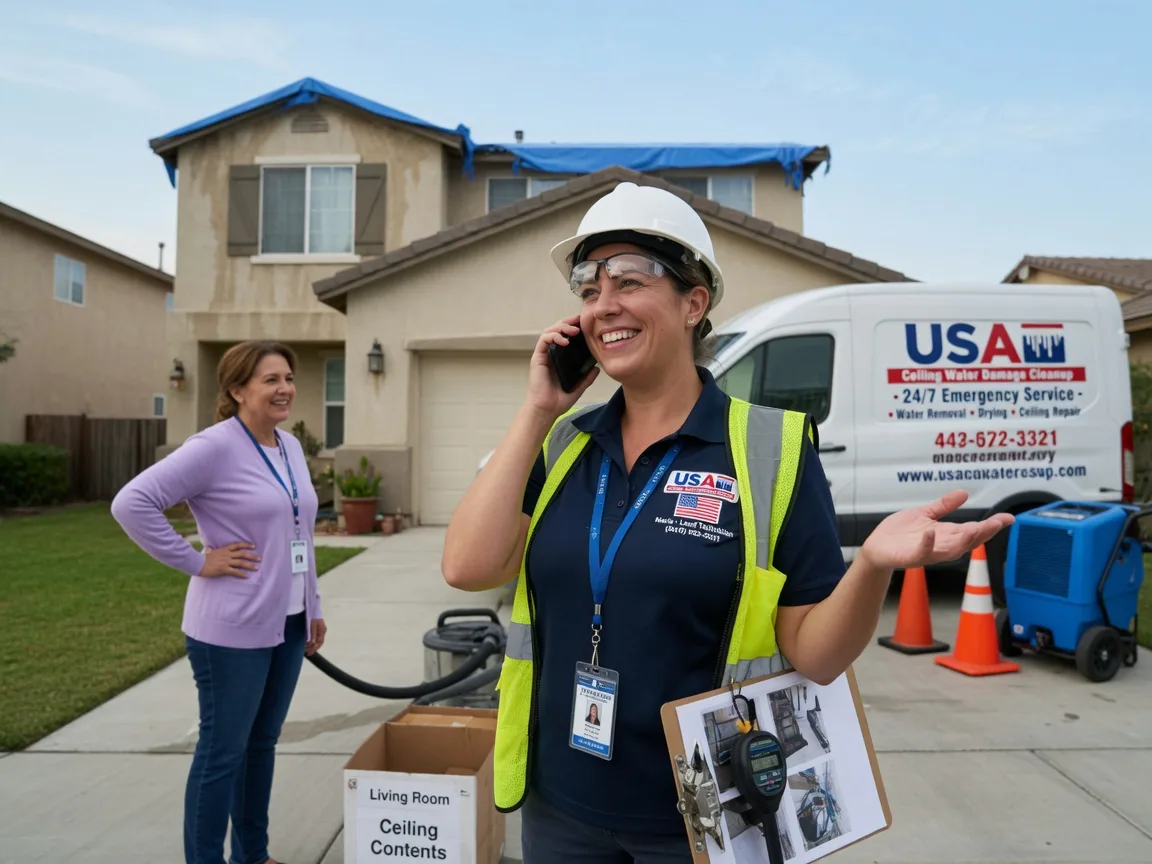 Ceiling Water Damage Restoration Crane, TX FAQs